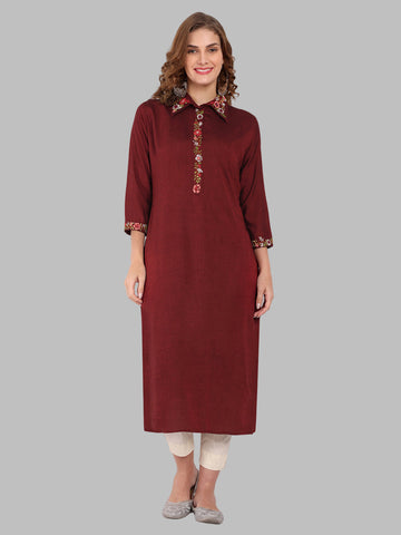 Soft cotton viscose kurti for versatile styling