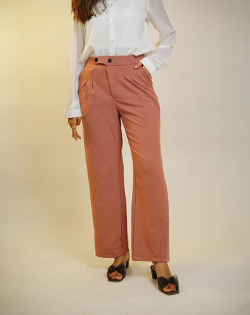 Rust Orange Relaxed Fit Trouser
