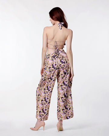 Pink Hue Poly Rayon Co-ord Set