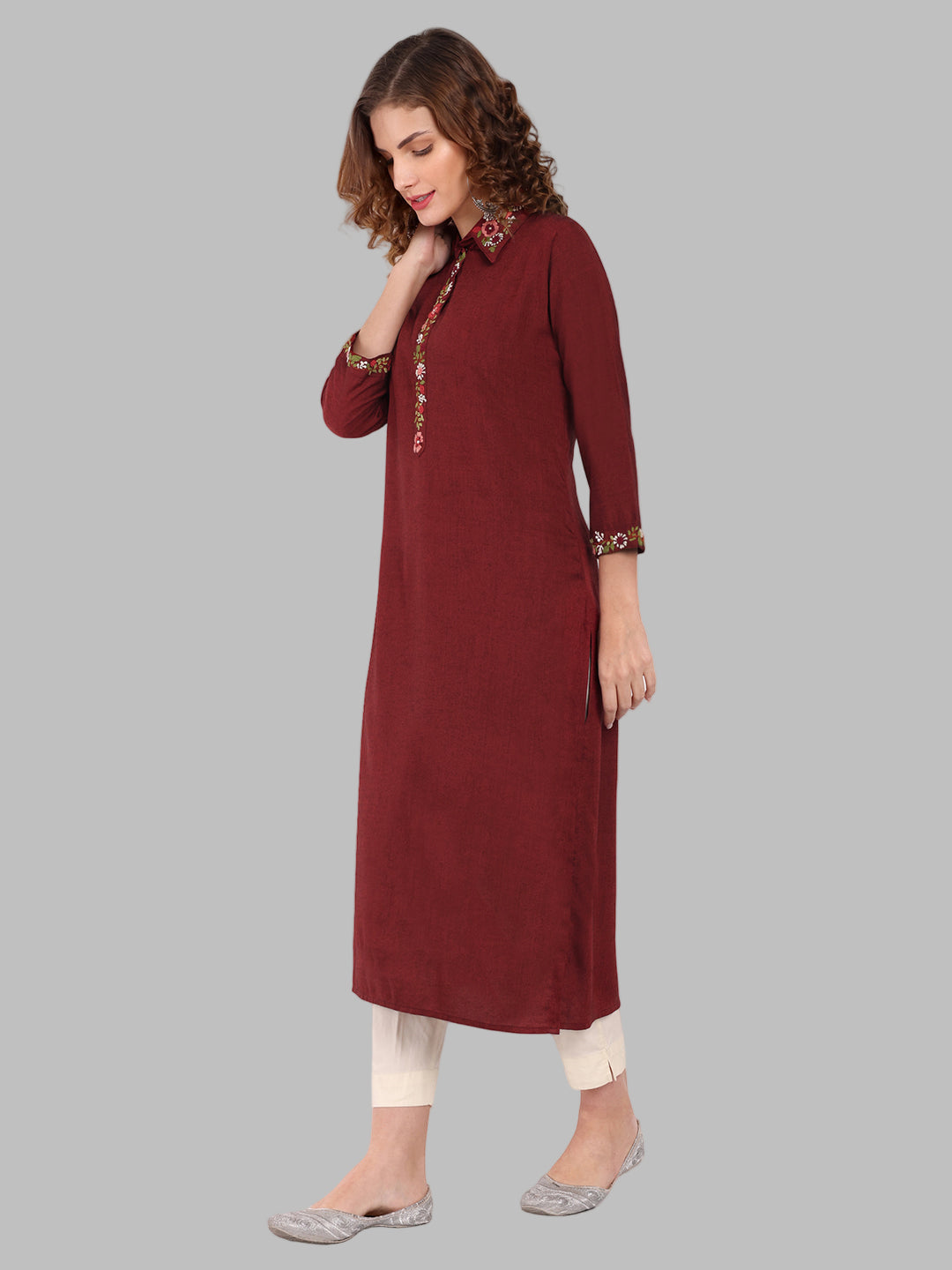 Soft cotton viscose kurti for versatile styling