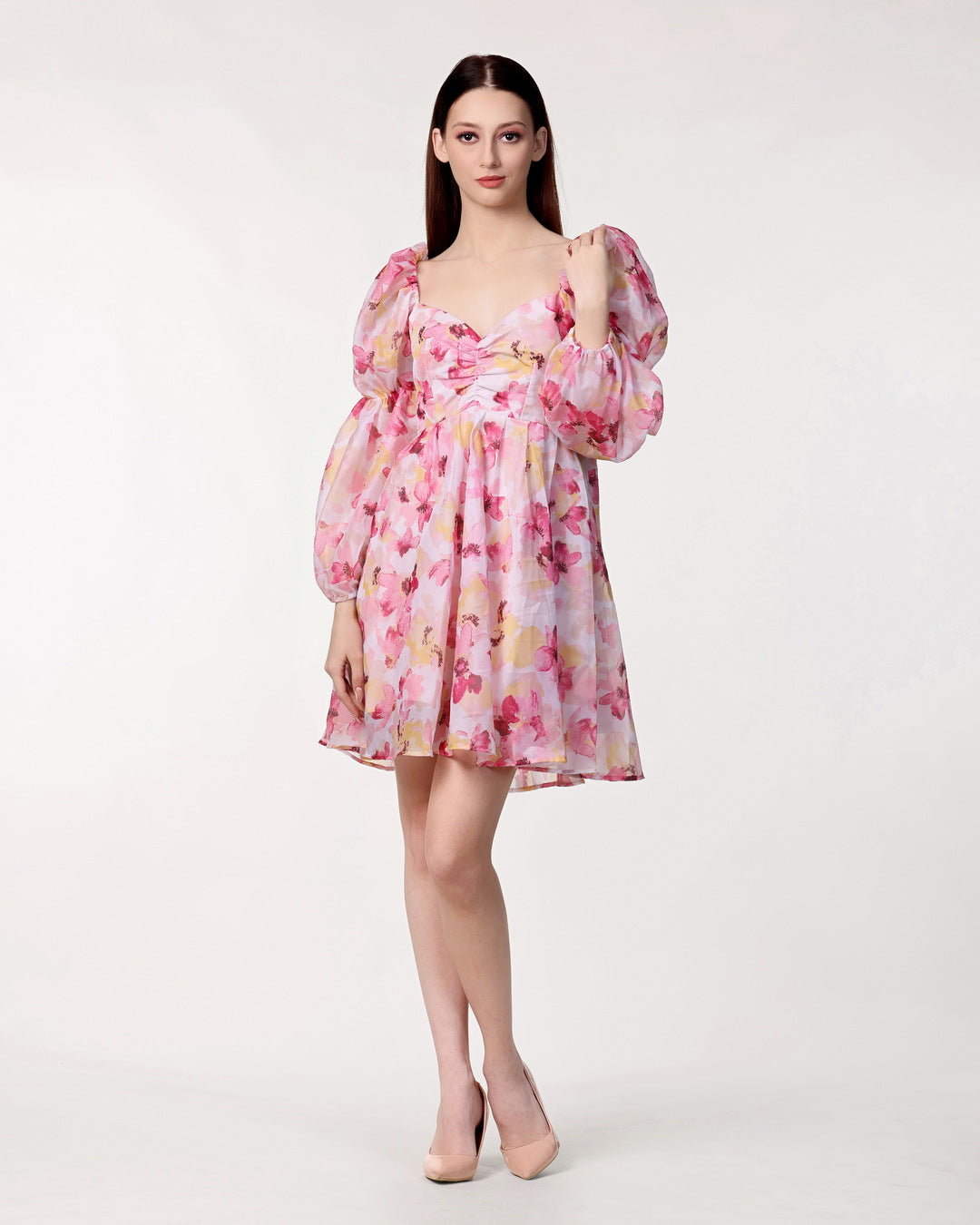 Pink Organza Dress